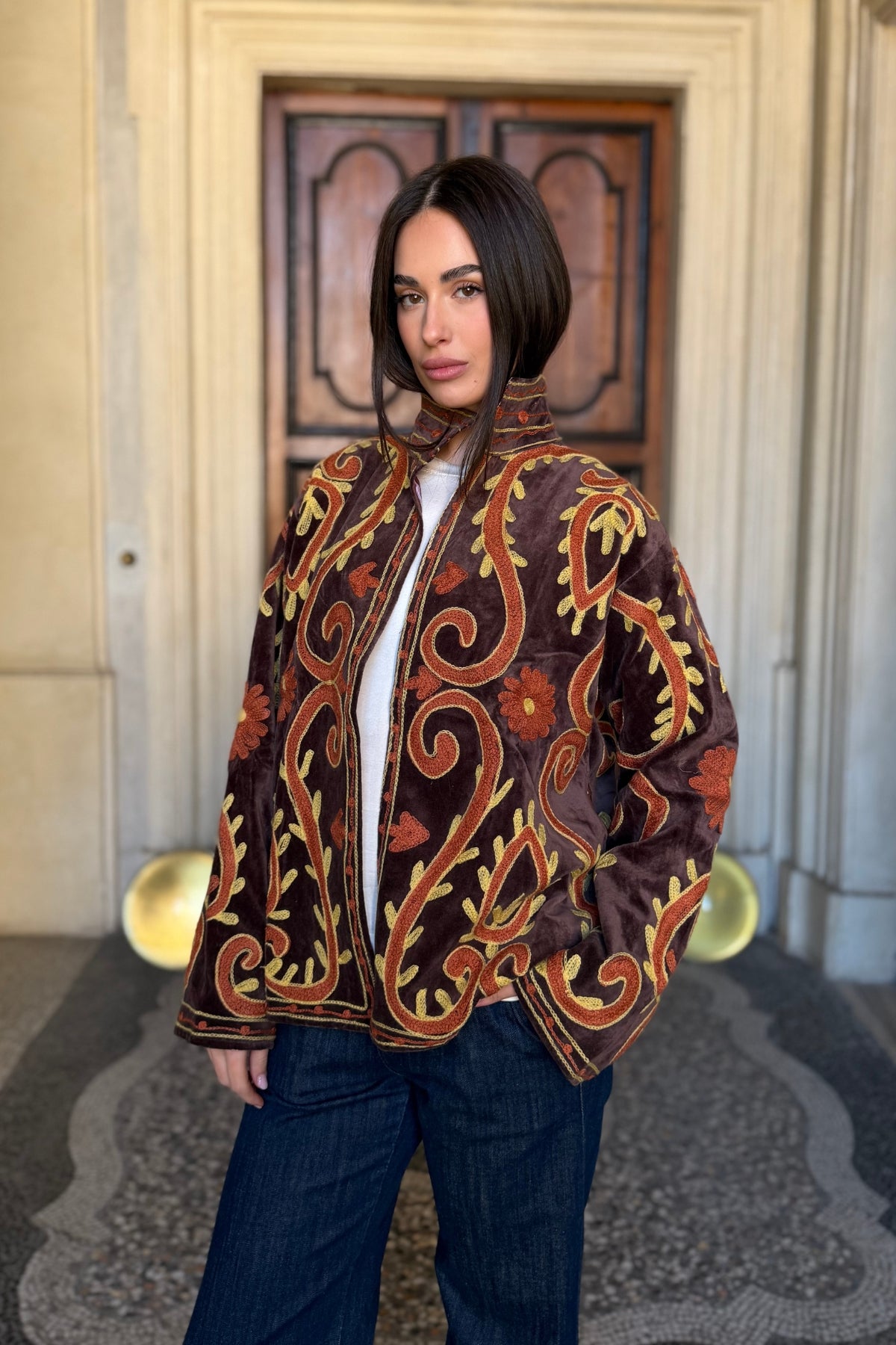 FABRICE PARIS - giacca kimono moucheron - 160