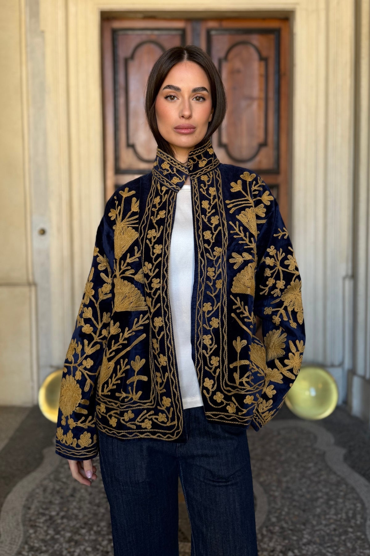 FABRICE PARIS - giacca kimono moucheron - 154