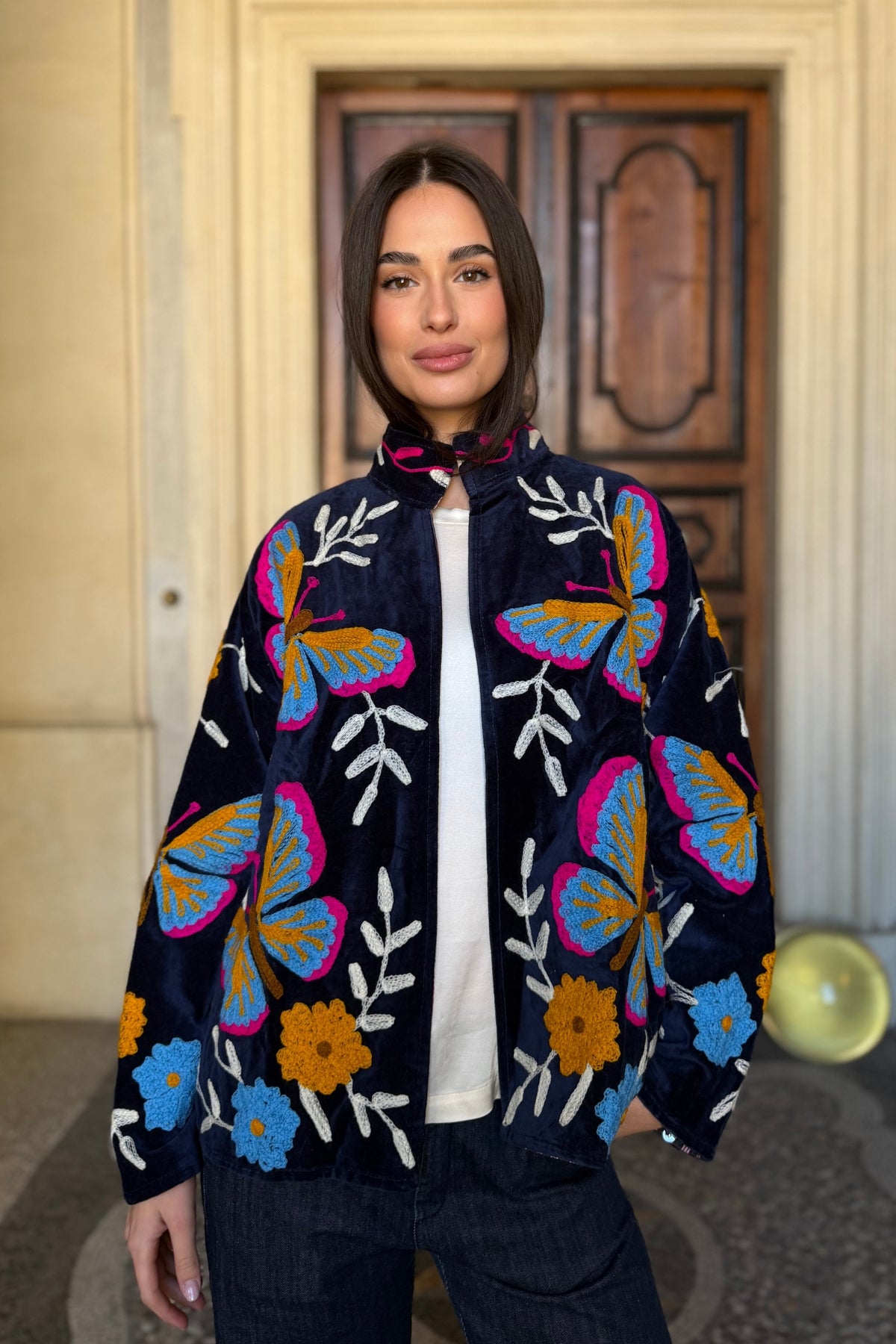 FABRICE PARIS - giacca kimono moucheron - 159