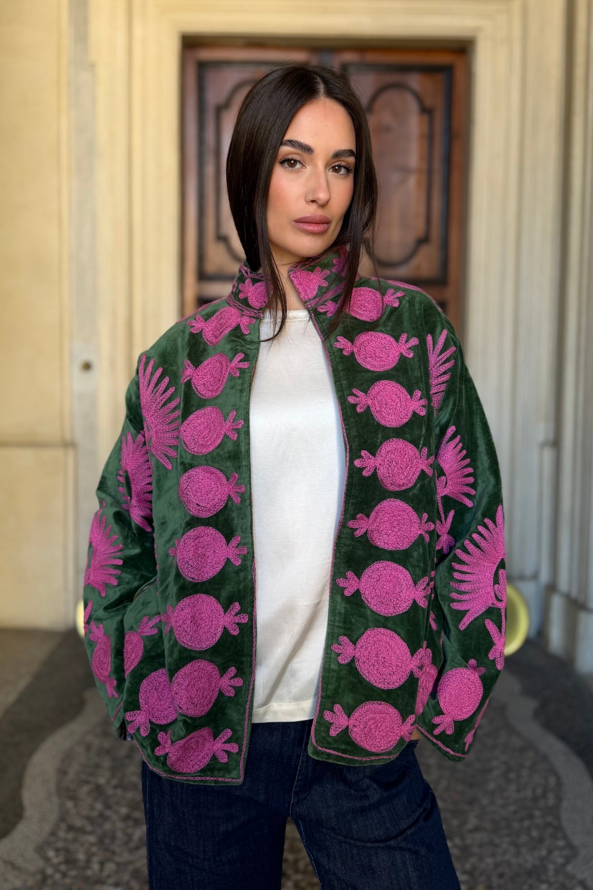 FABRICE PARIS - giacca kimono moucheron - 169