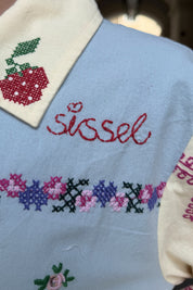 SISSEL EDELBO - camicia louise - BABY BLUE