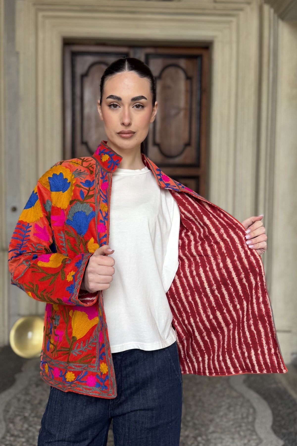 FABRICE PARIS - giacca kimono moucheron - 17