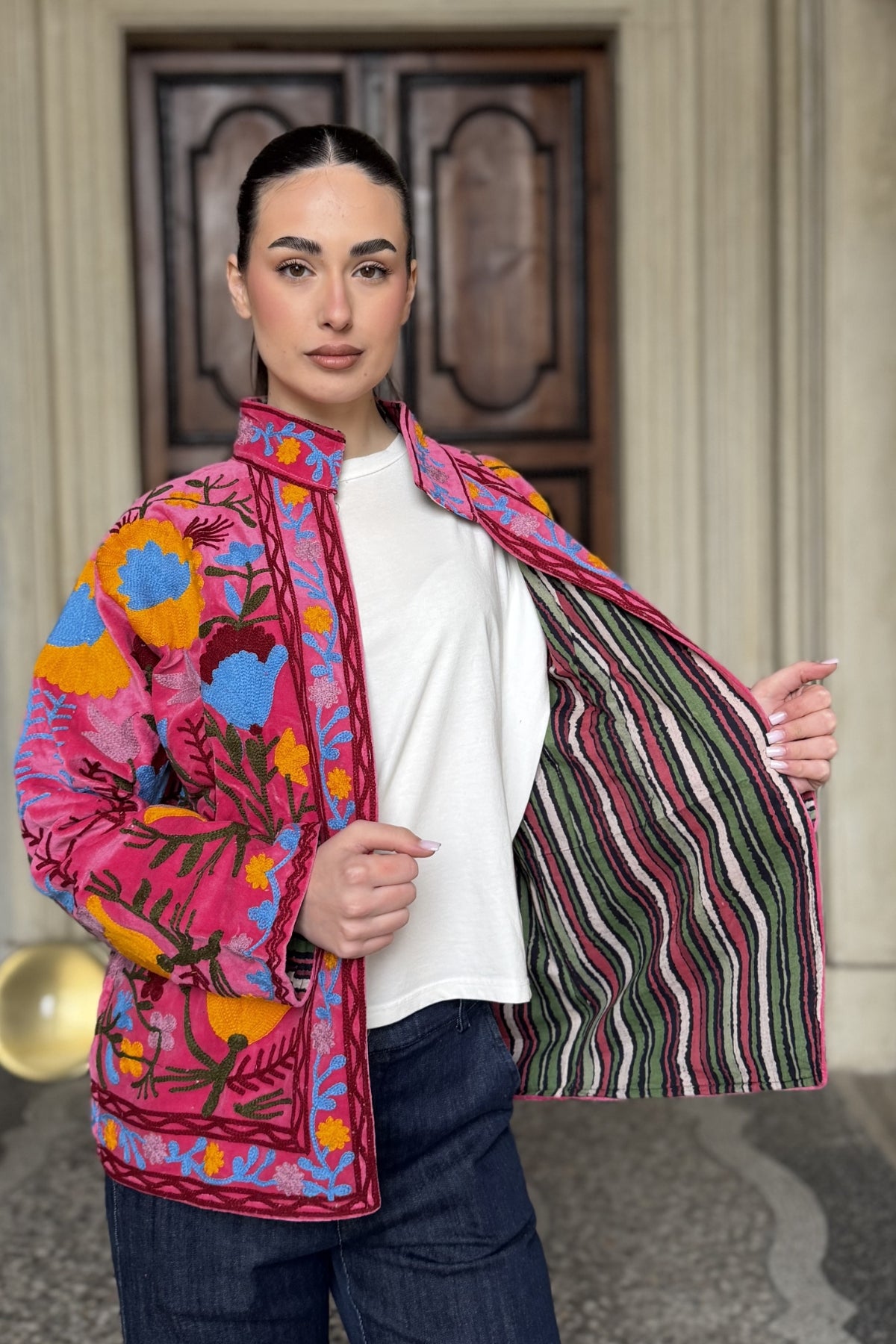 FABRICE PARIS - giacca kimono moucheron - 23