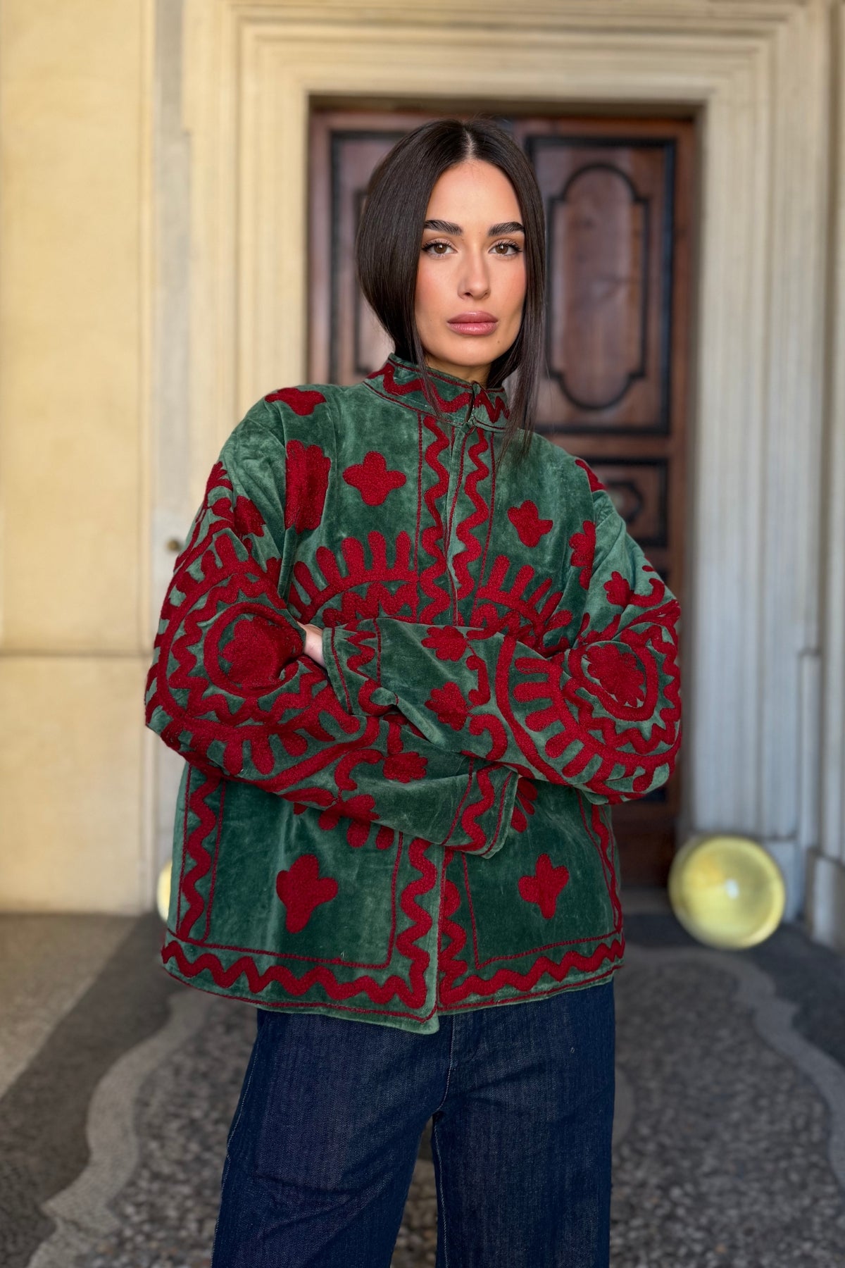 FABRICE PARIS - giacca kimono moucheron - 156