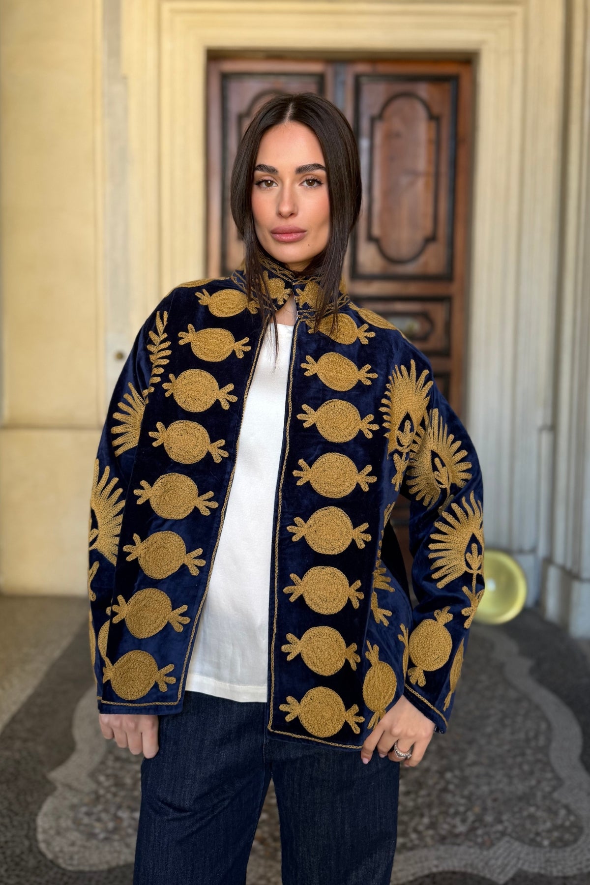 FABRICE PARIS - giacca kimono moucheron - 155