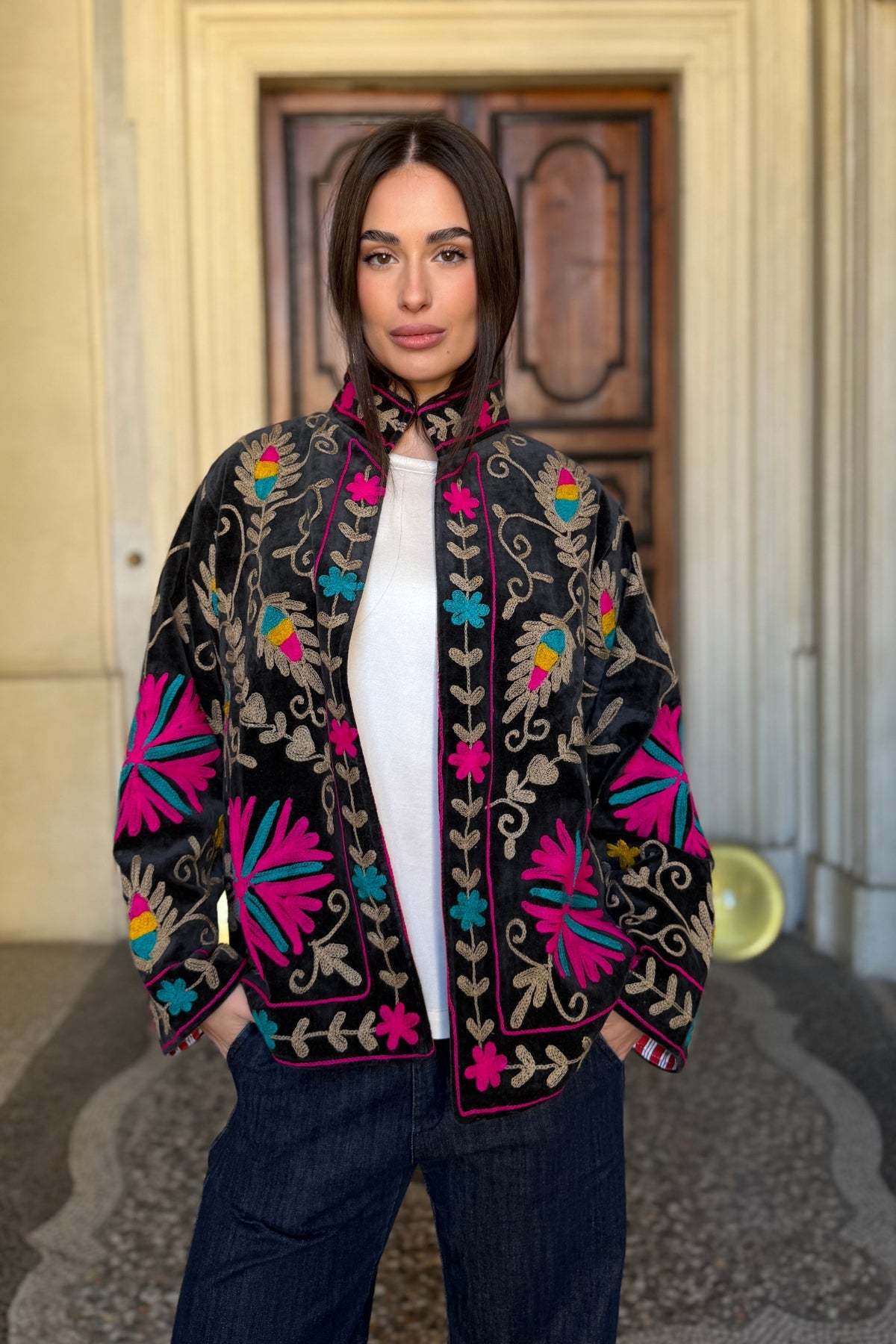 FABRICE PARIS - giacca kimono moucheron - 176
