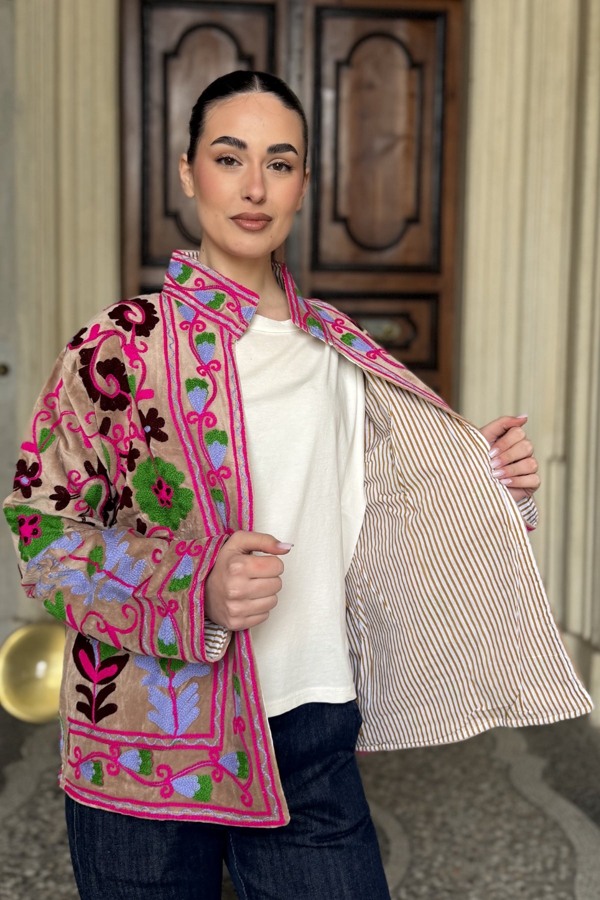 FABRICE PARIS - giacca kimono moucheron - 18