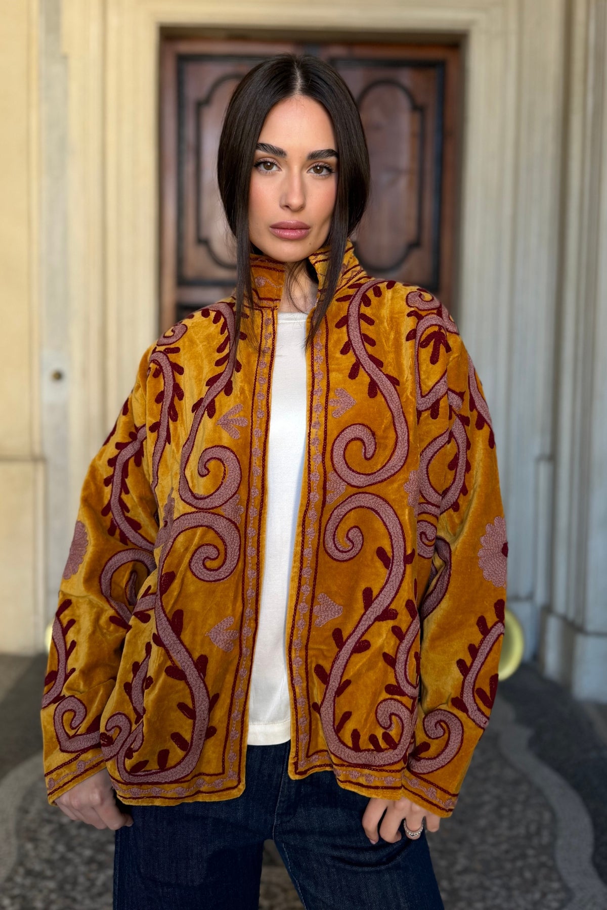 FABRICE PARIS - giacca kimono moucheron - 186