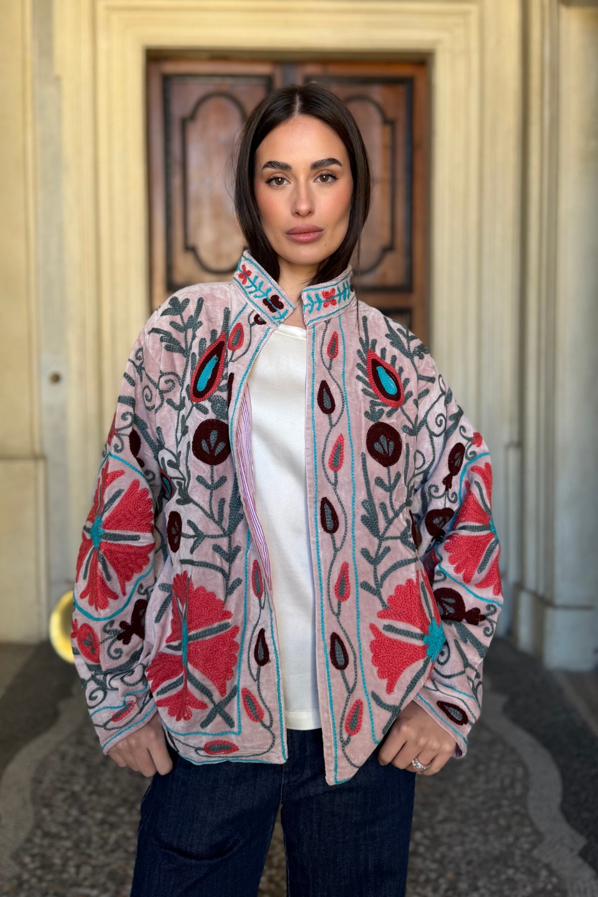 FABRICE PARIS - giacca kimono moucheron - 165