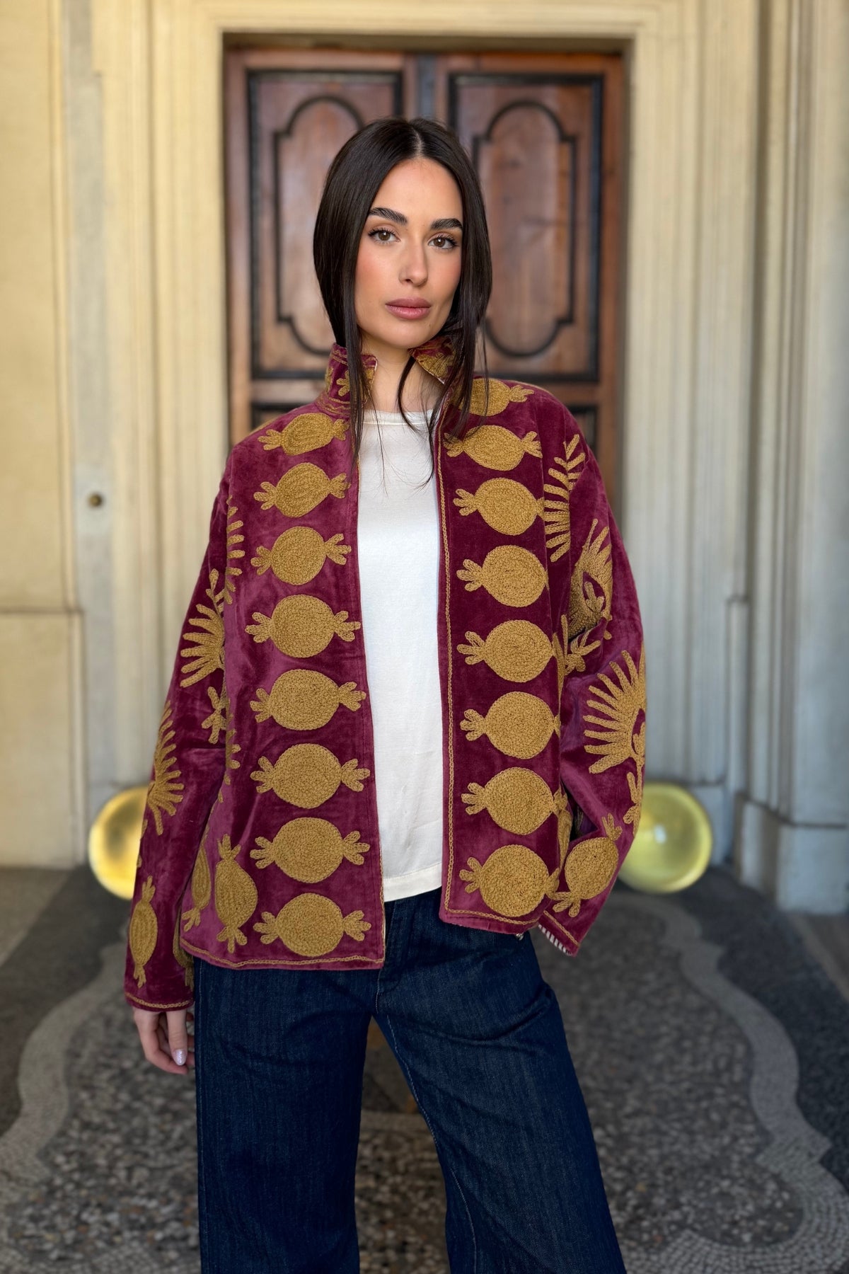 FABRICE PARIS - giacca kimono moucheron - 179