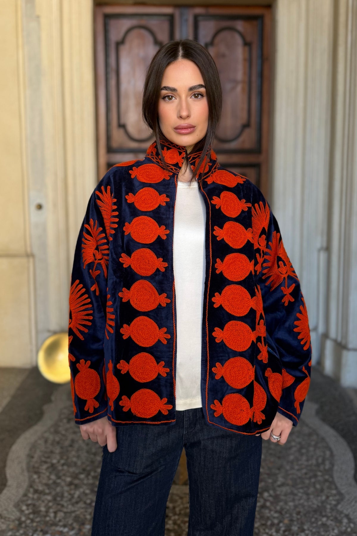 FABRICE PARIS - giacca kimono moucheron - 177