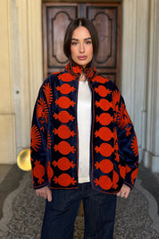 FABRICE PARIS - giacca kimono moucheron - 177