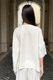 ARTEFILIA-MILANO - blusa marea - BURRO