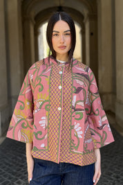 one-hundred-stars-1 - summer jacket - GIANT KANTHA DUSK