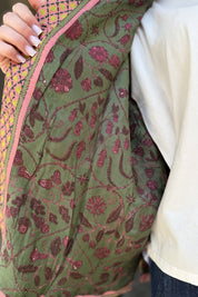 one-hundred-stars-1 - summer jacket - GIANT KANTHA DUSK