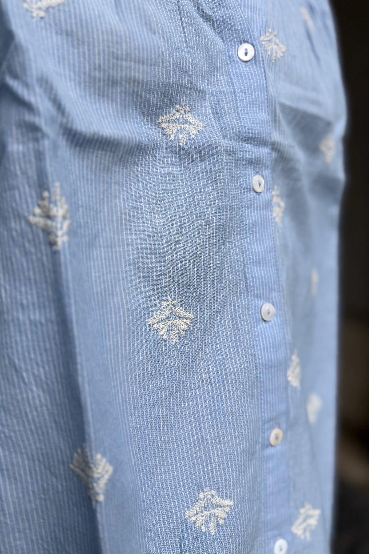 MAISON HOTEL - camicia james - SKY BLUES