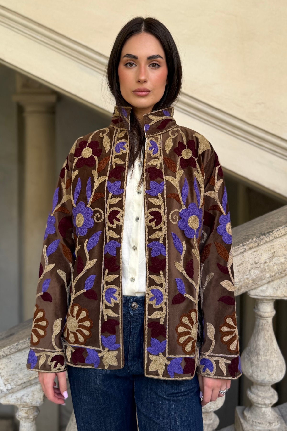 FABRICE PARIS - giacca kimono moucheron - 35
