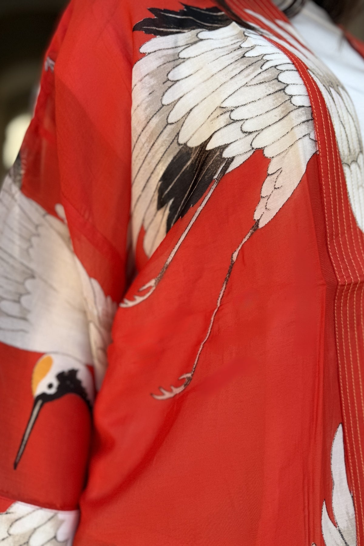 one-hundred-stars-1 - giacca kimono - STORK SCARLET