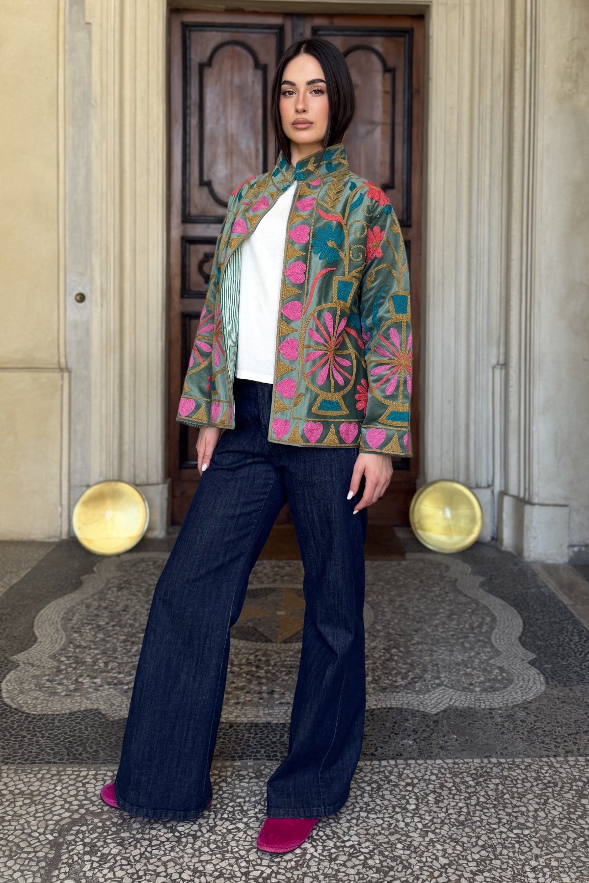 FABRICE PARIS - giacca kimono moucheron - 62
