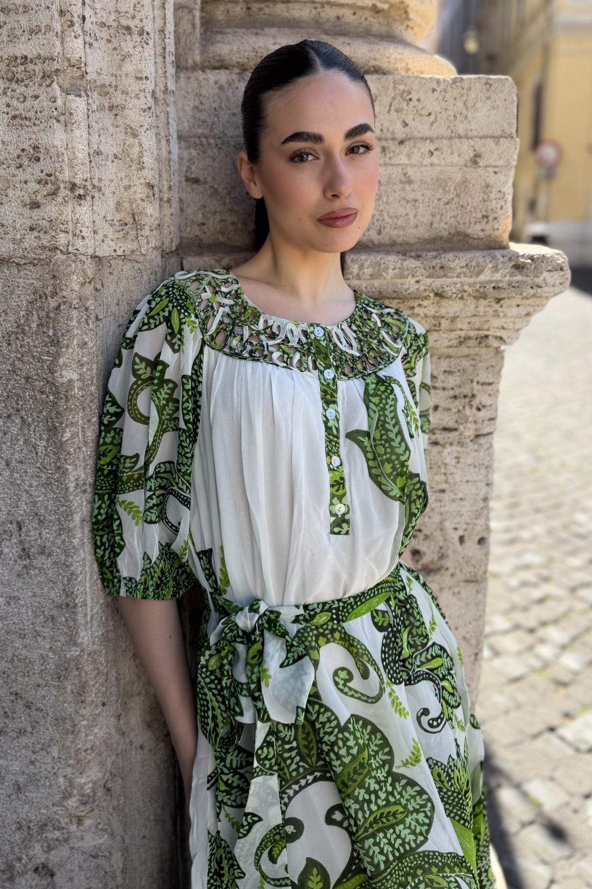 DERHY - abito melissandre - GREEN