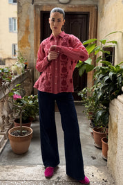 MAISON HOTEL - camicia ringo - FRAMBOISE