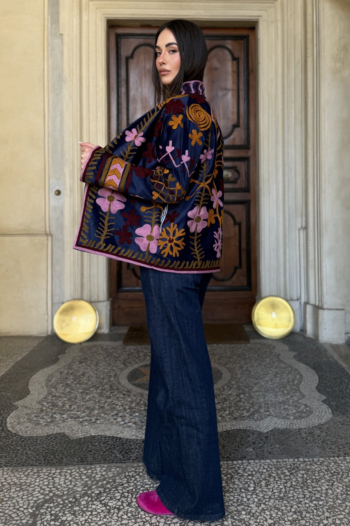 FABRICE PARIS - giacca kimono moucheron - 65