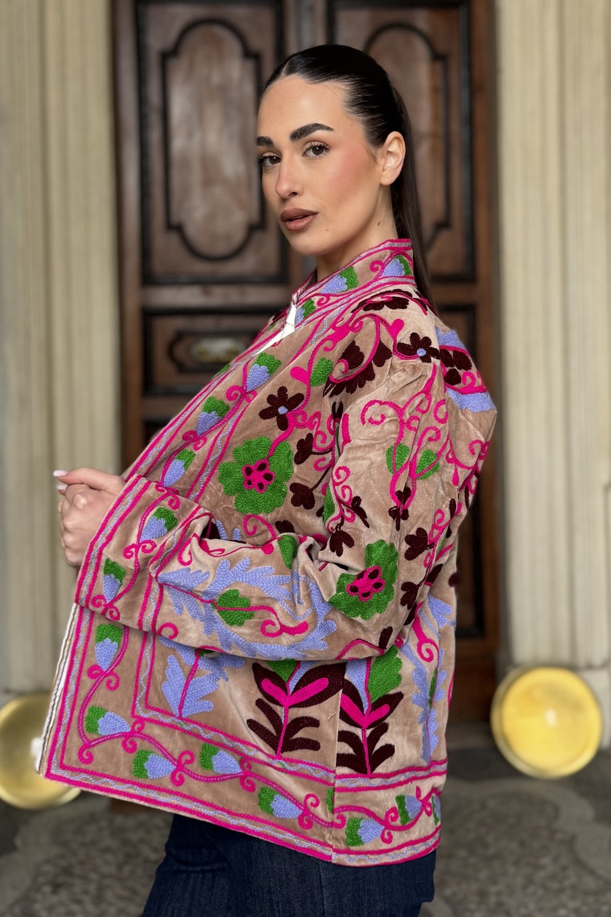 FABRICE PARIS - giacca kimono moucheron - 18