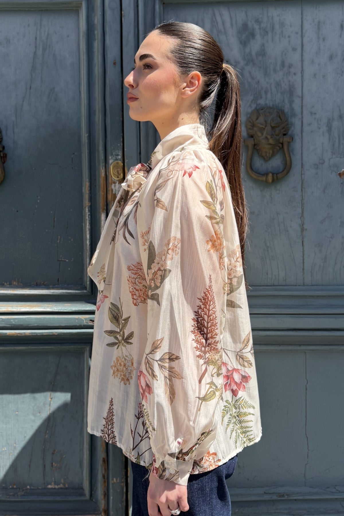 FLOW - camicia amelie - BURRO FLOWERS 1