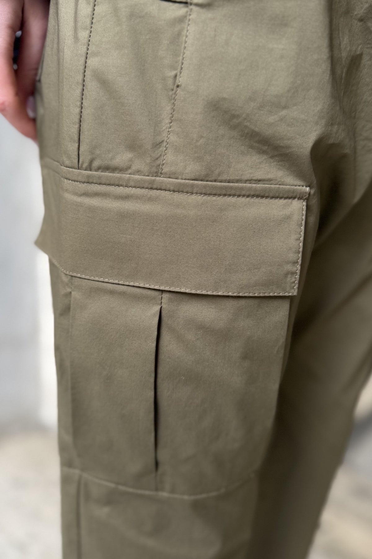 HAPPY 25 - pantalone greta tascone - MILITARE