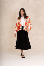 ONE HUNDRED STARS - kimono corto - ACER RED