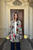 ARTEFILIA-MILANO - kimono velluto jia - GARDEN AQUA
