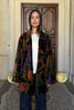 ARTEFILIA-MILANO - kimono velluto jia - GARDEN BLACK