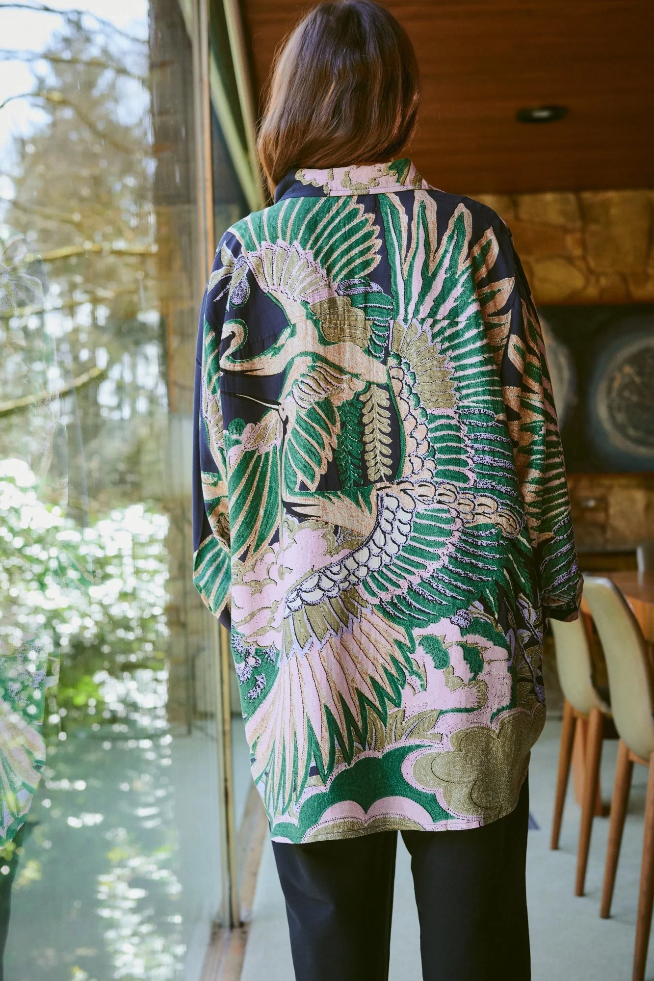 one-hundred-stars-1 - shirt ovesize - CRANE EMERALD