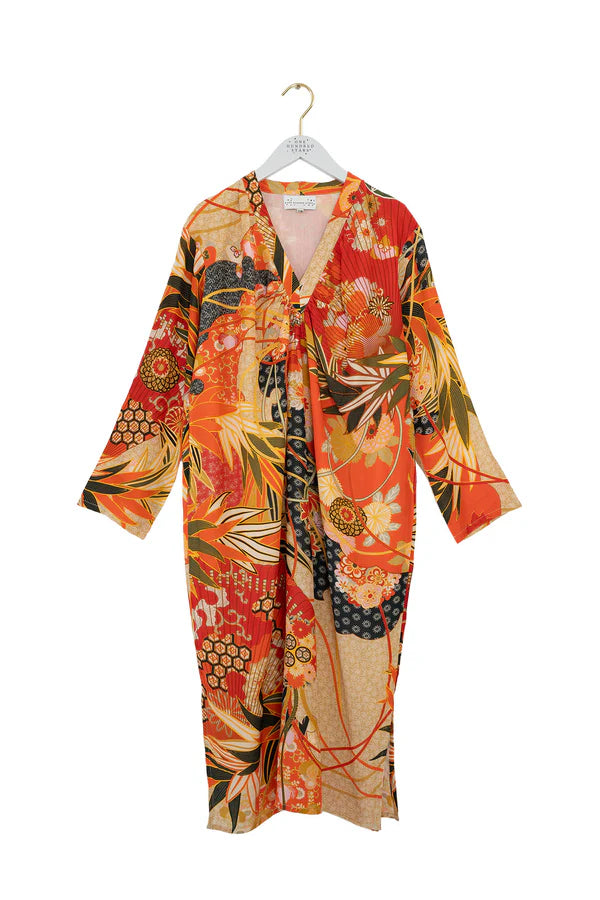 one-hundred-stars  midi dress - FANS SCARLET