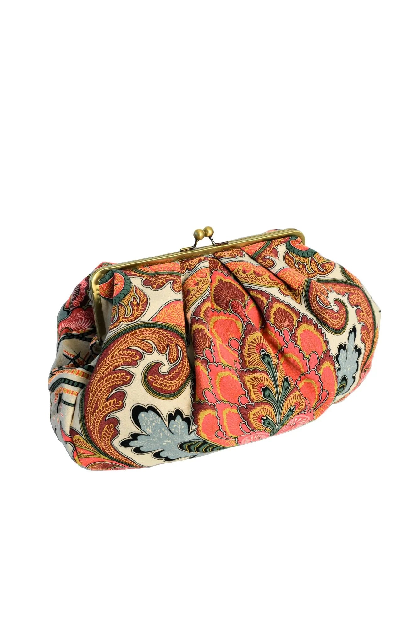 ONE HUNDRED STARS - clutch bag - FIESTA ORANGE