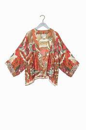 ONE HUNDRED STARS - kimono corto - FIESTA ORANGE