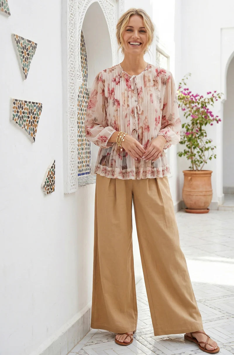 DERHY - blouse antoniette - ECRU OFF WHITE