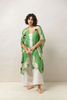 ONE HUNDRED STARS - throwover - STORK PEA GREEN