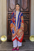 ONE HUNDRED STARS - kimono grande - CARNIVAL COBALT