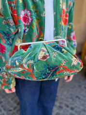 ARTEFILIA-MILANO - borsa velluto stella - BRERA SAVOIA