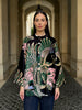 one-hundred-stars-1 - velvet jacket - CRANE EMERALD