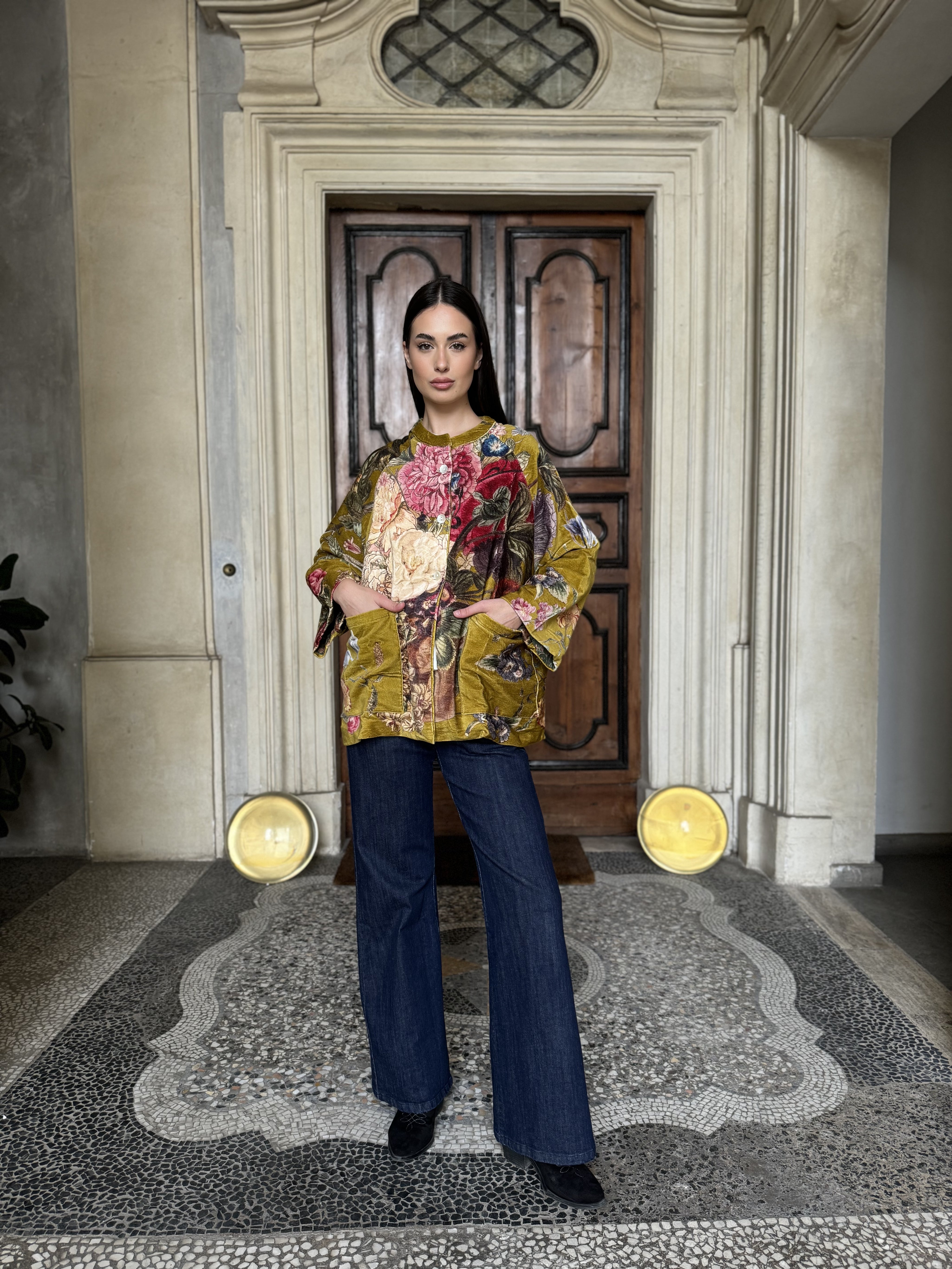 one-hundred-stars-1 - velvet jacket - PRIMULA GOLD