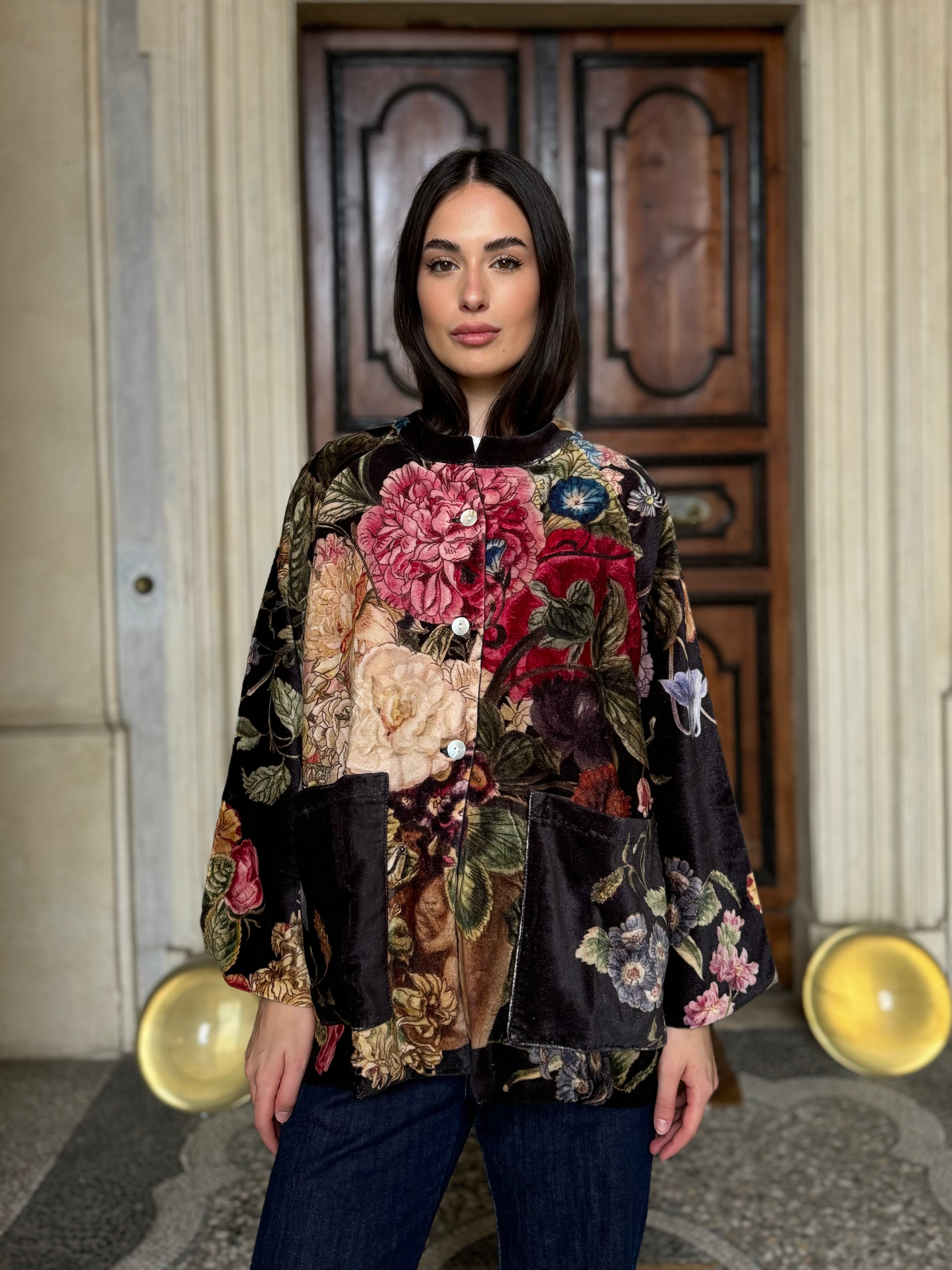 one-hundred-stars-1 - velvet jacket - PRIMULA BLACK