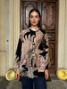 one-hundred-stars-1 - velvet jacket - CRANE BLACK