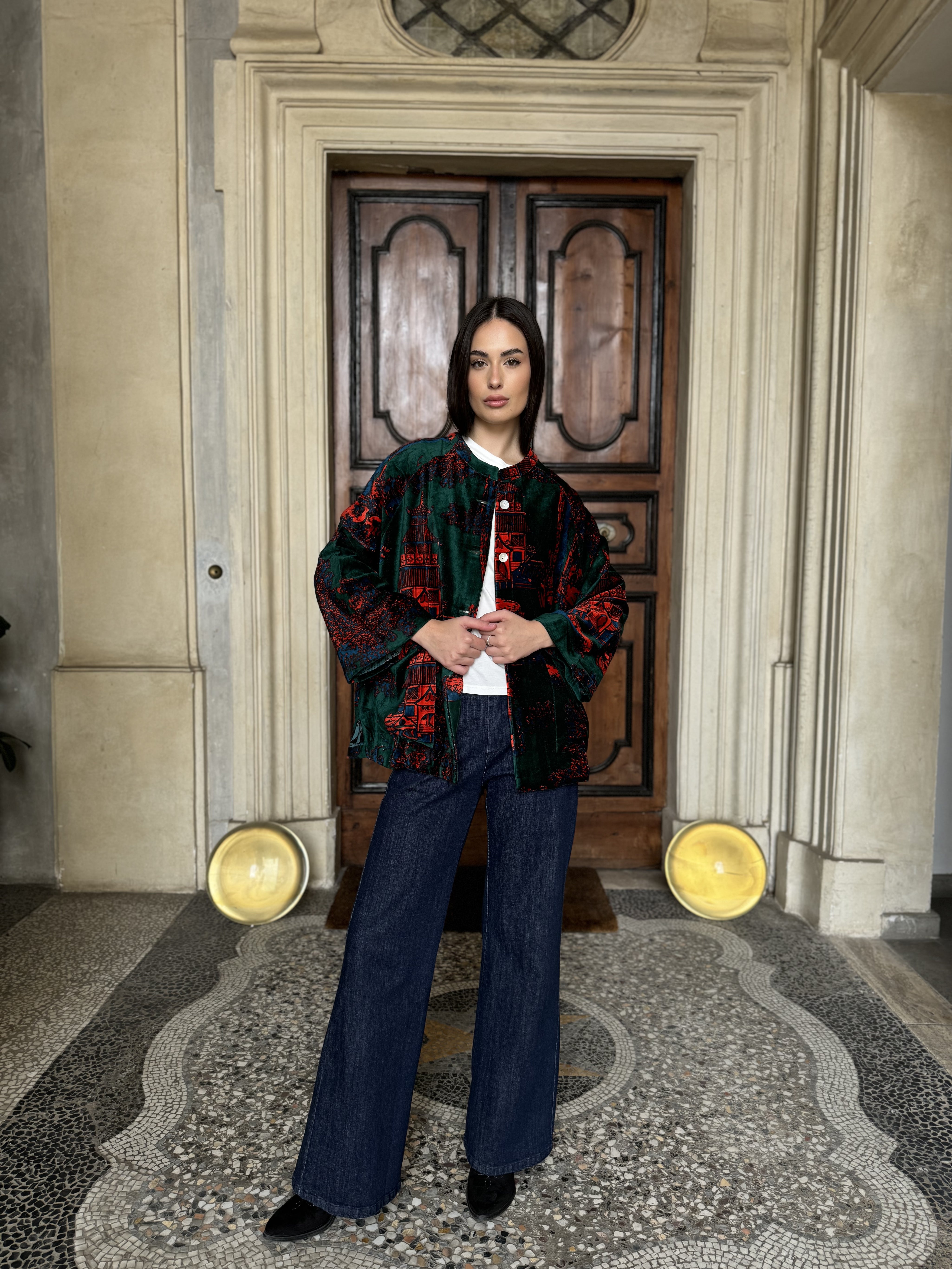 one-hundred-stars-1 - velvet jacket - PAGOTA FOREST