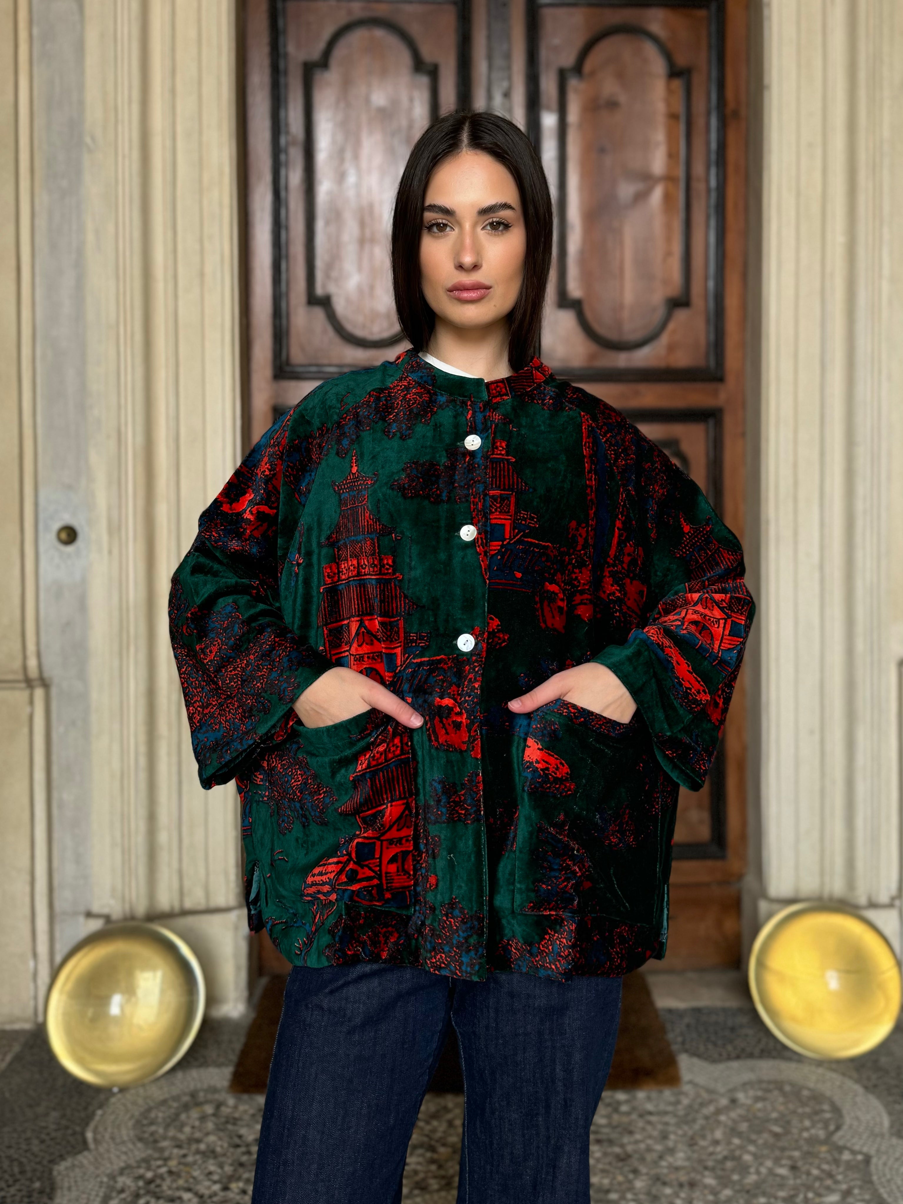 one-hundred-stars-1 - velvet jacket - PAGOTA FOREST
