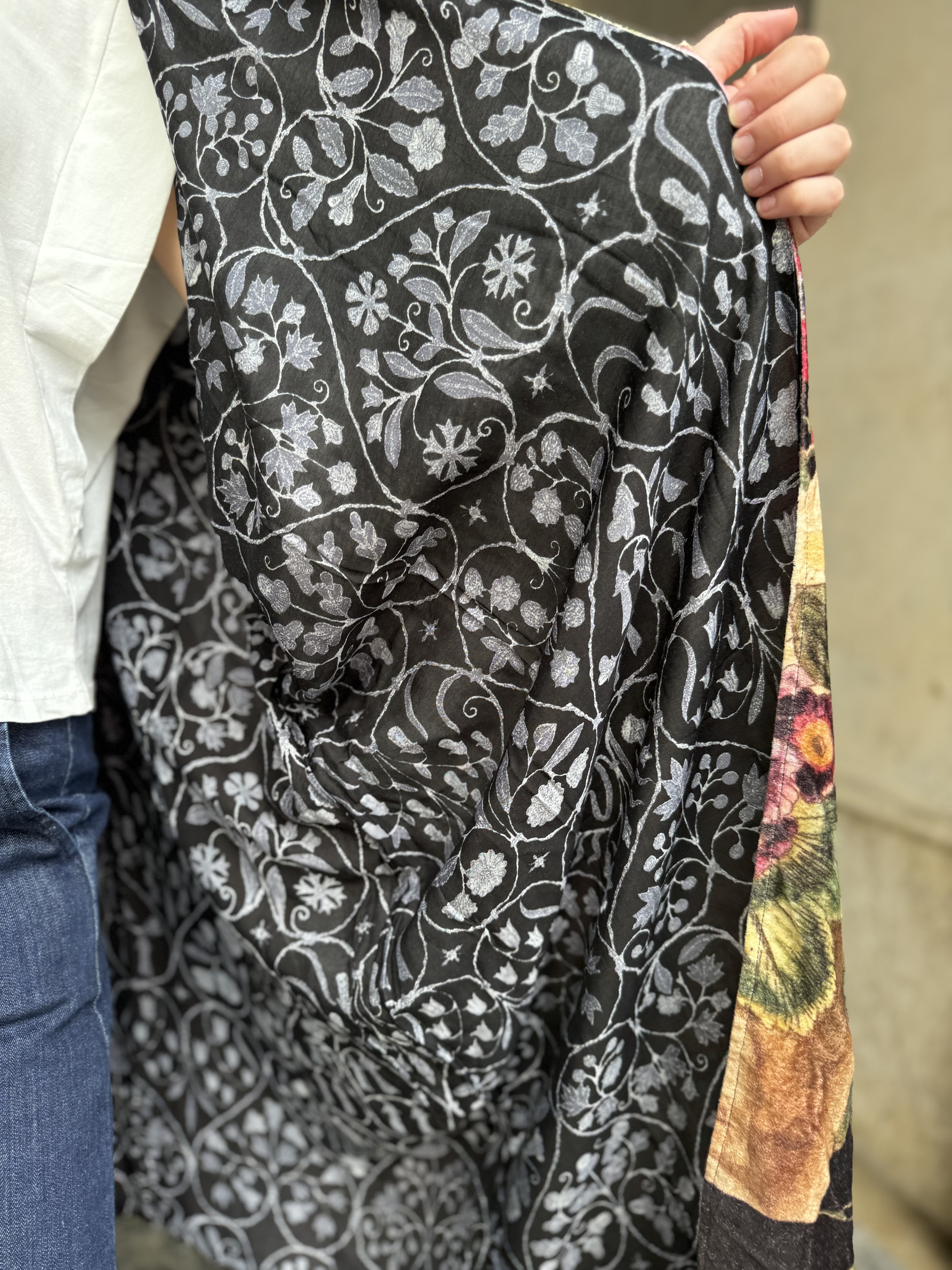 one-hundred-stars-1 - kimono velluto grande - PRIMULA BLACK