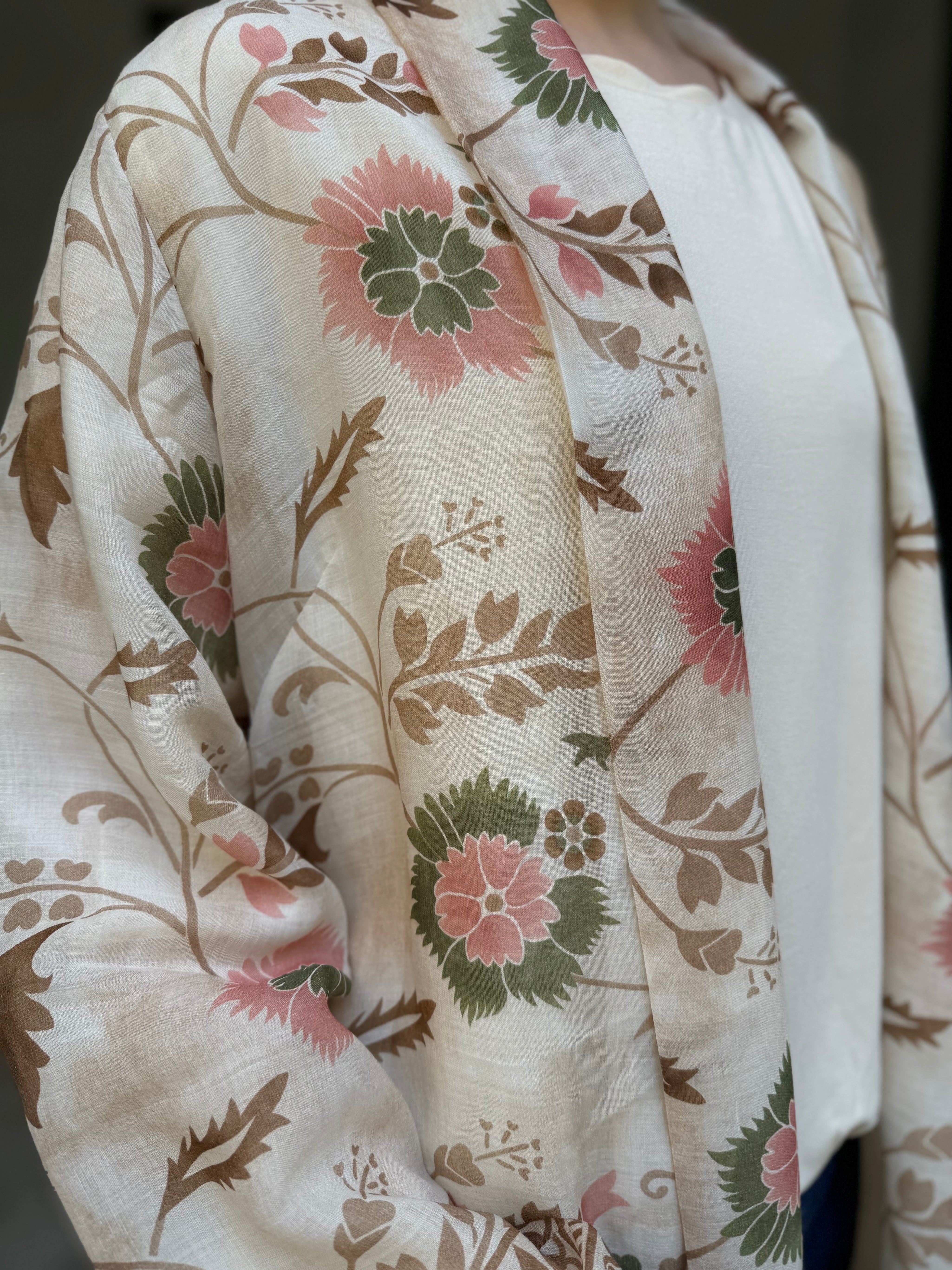 WU-SIDE - kimono ramie - BURRO CAFFE