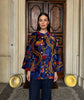 one-hundred-stars-1 - velvet jacket - CLIMBING PEACOCK ROYAL BLUE