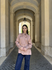 WU-SIDE - camicia fiocco viscosa - CIPRIA